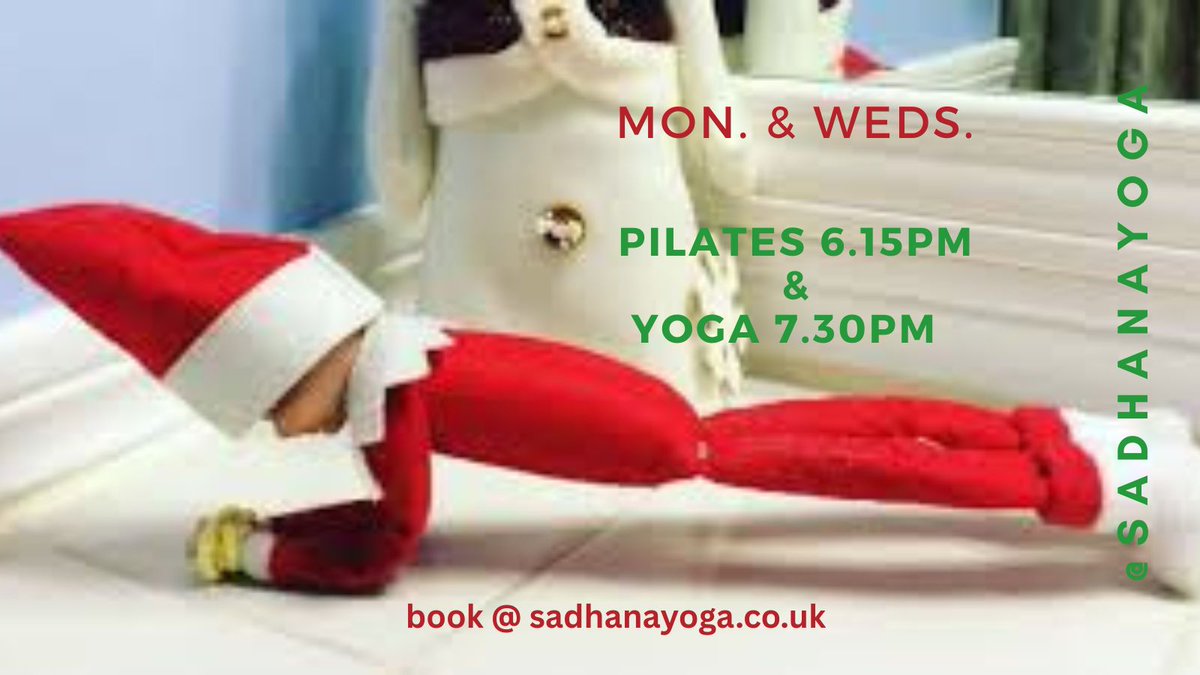 Start January strong 💪
Pilates (strength) 6:15pm &amp; Yoga 7:30pm
Mon + Wed | Live on Zoom
All levels. Your pace.
#JanuaryFitness #StrengthTraining #OnlinePilates #OnlineYoga #WellnessManchester