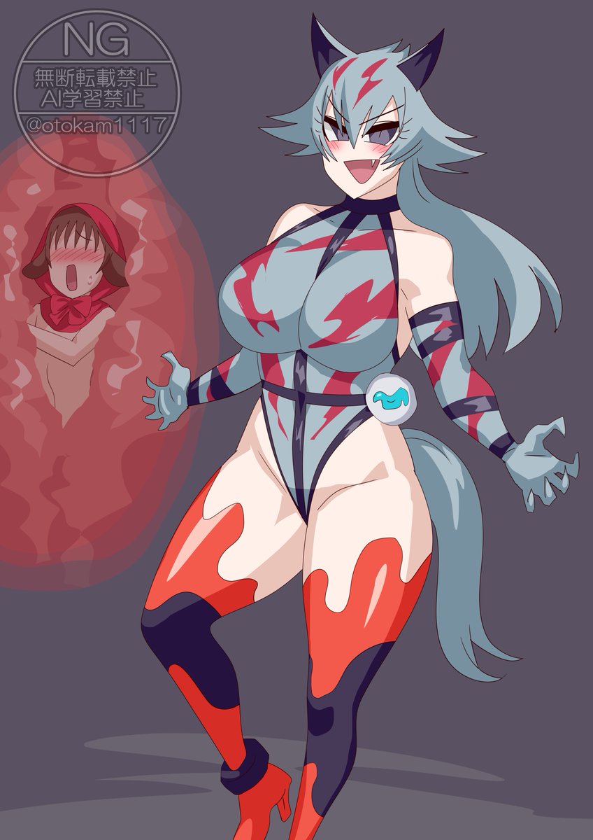 ウルフナイトメアレディー #キュアライダー #ライダー少女 