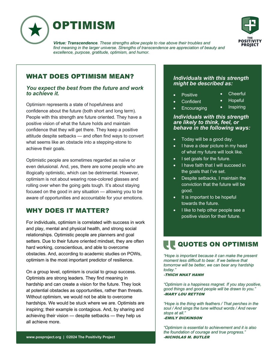 The Positivity Project tweet media