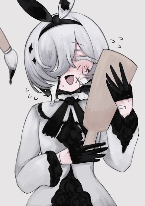 午の絵です