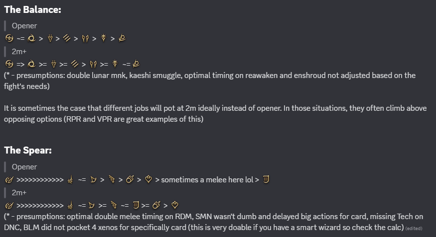 mitsurugi137's tweet image. 7.4 占星のカード優先度

source : Robin Ahri (the balance)