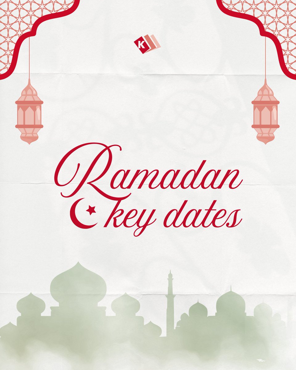Kube_Publishing's tweet photo. 🌙 Ramadan 2026 and beyond key dates to save for later!

Our Ramadan Sale starts Jan 15th!

Shop 25% off all books and find your new favourites just in time for the most blessed time of year.

New book info coming very soon

*dates dependent on moon sighting
#Ramadan2026 https://t.co/ImqIFjdWWp