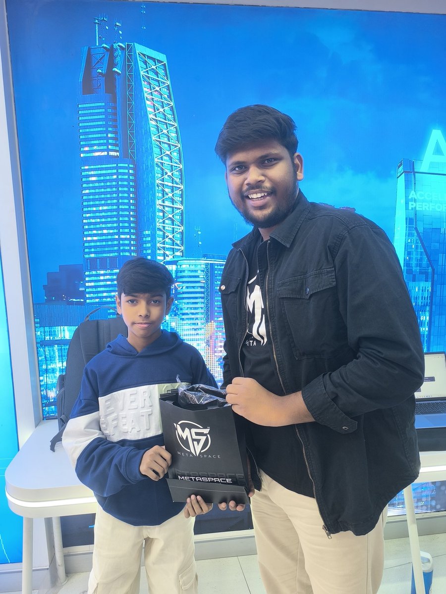 Harshweb3india's tweet photo. @metaspace_verse is live at the Dell Arena, New Delhi! ๐๐ฅ
The vibe is up, the energy is high, and weโre just getting started
#metaspace #harshguptametaspace #esports #metanoid #ibec https://t.co/JpJstKE4VB