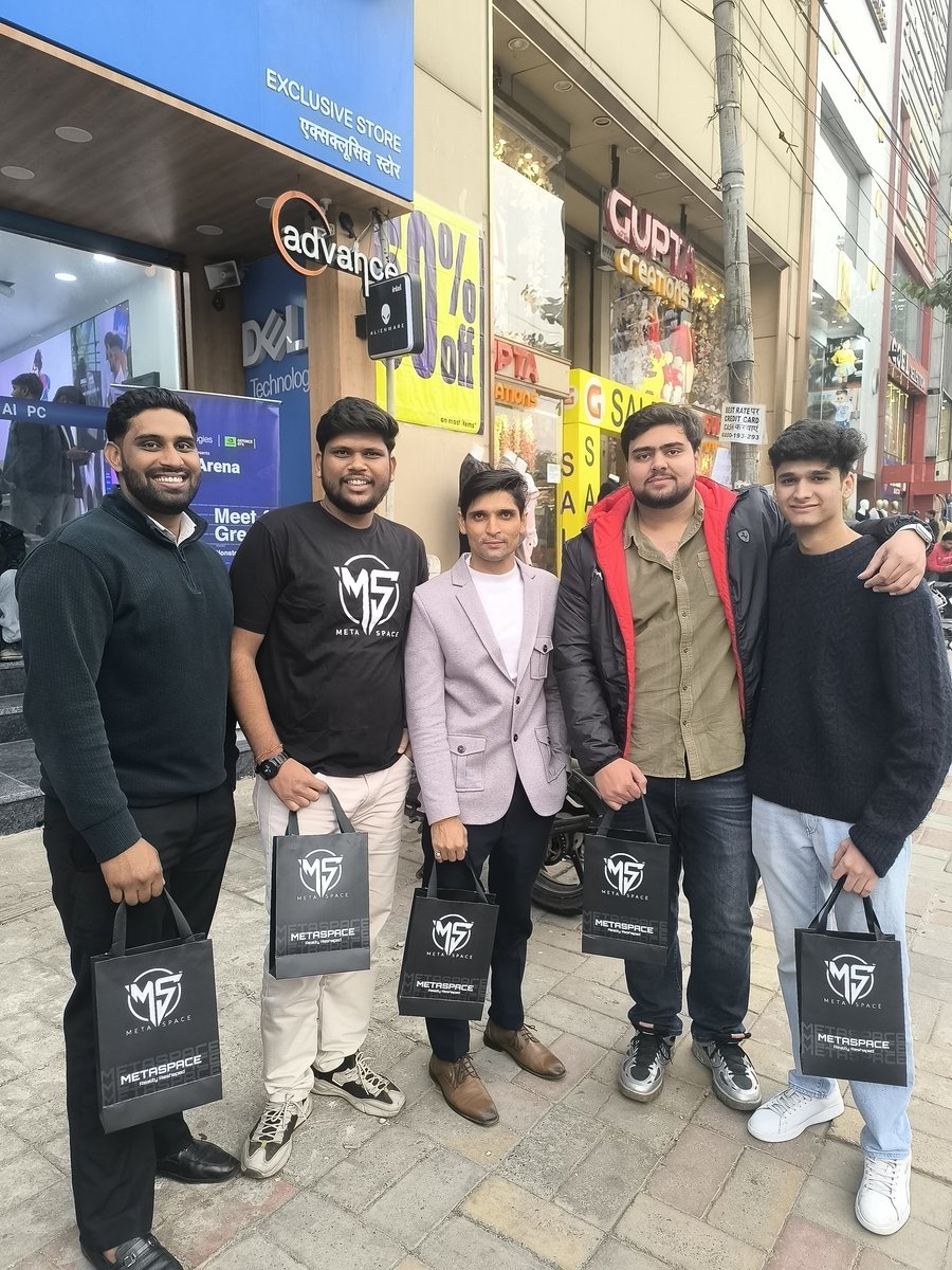 Harshweb3india's tweet photo. @metaspace_verse is live at the Dell Arena, New Delhi! ๐๐ฅ
The vibe is up, the energy is high, and weโre just getting started
#metaspace #harshguptametaspace #esports #metanoid #ibec https://t.co/JpJstKE4VB