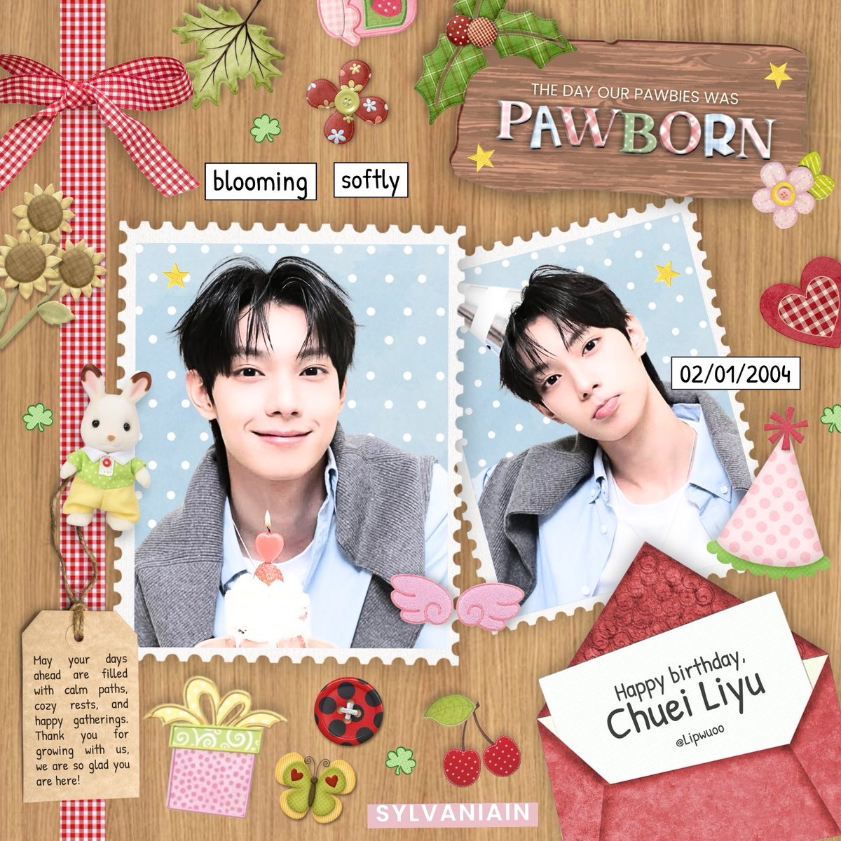 ️️
Bells are ringing! 🔔 Today, the tiny pawsteps lead everyone to the center of the village. It’s a sweet day for us because there’s a 𝗣𝗮𝘄𝗯𝗼𝗿𝗻 to celebrate. Happy birthday beloved Chocolate Rabbit Pawbies, Liyu. Ⰶ♥
 ️️