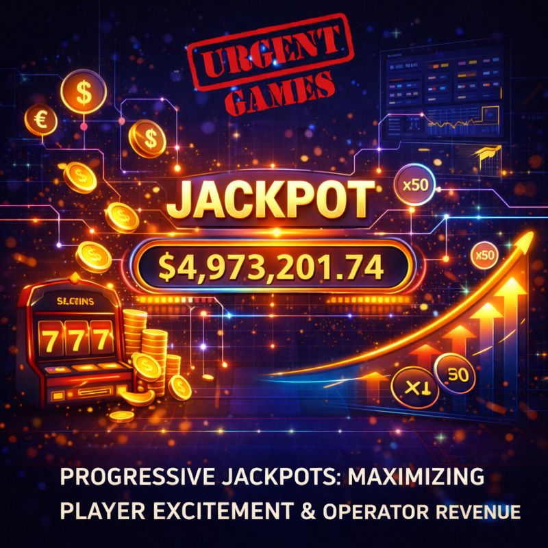 💰 Progressive jackpots are no longer optional in modern #iGaming.
✔️ Higher engagement
✔️ Longer sessions
✔️ Increased GGR
✔️ Mobile-first performance
Urgent Games powers HTML5-native progressive jackpots with real-time tracking, 
📈 Operators have seen +61% GGR in 90 days.