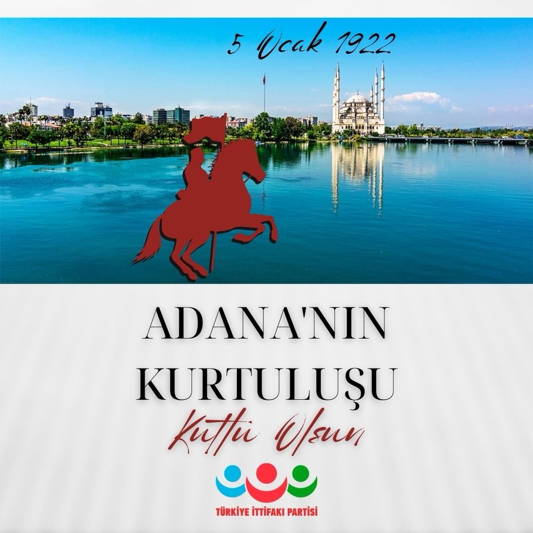 5 OCAK ADANA'NIN HÜRRİYETİNİN, MİLLETİMİZİN KARAKTERİNİN İLANIDIR

5 Ocak, Adana için sıradan bir takvim yaprağı değil; bir milletin karakterini, iradesini ve bağımsızlık tutkusunu ilan ettiği kutlu bir gündür. 5 Ocak 1922, bu aziz şehrin özgürlüğünü bir lütufla değil,