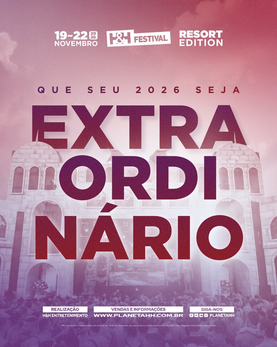 Que 2026 nos traga tudo aquilo que mais desejamos. Que seja EXTRAORDINÁRIO! 💜🪭