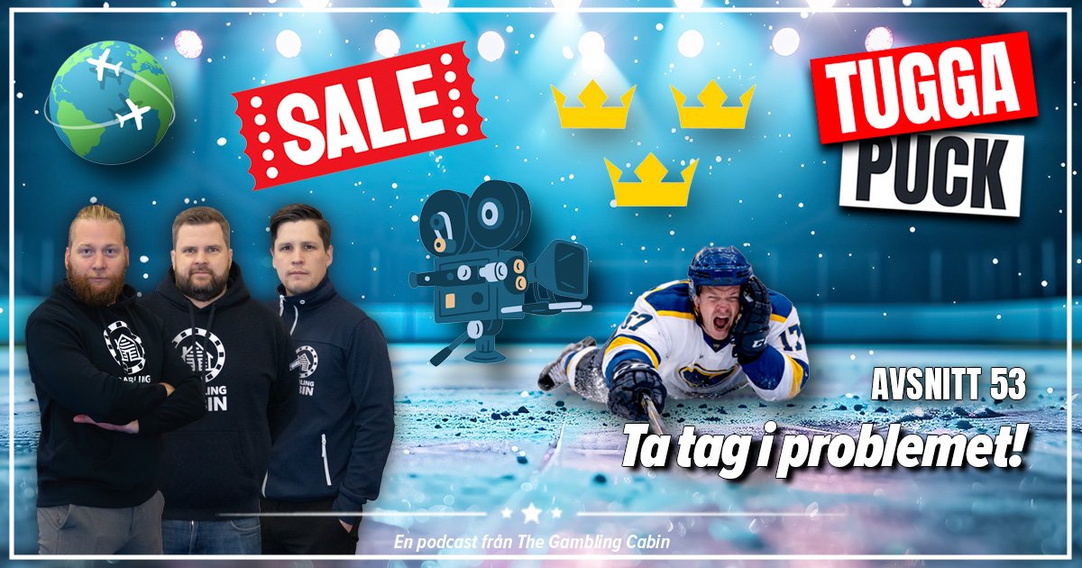 Tugga Puck ute med nytt avsnitt! 🏒

- Filmningar &amp; Förstärkningar 
- Vranas ilska 
- Så trendar lagen 
- Hellbergs supermatcher 
- JVM 
- Rätt &amp; Fel i OS Trupperna 
- Utförsäljning inför ny liga i Finland

gamblingcabin.se/go/Tuggapuck53