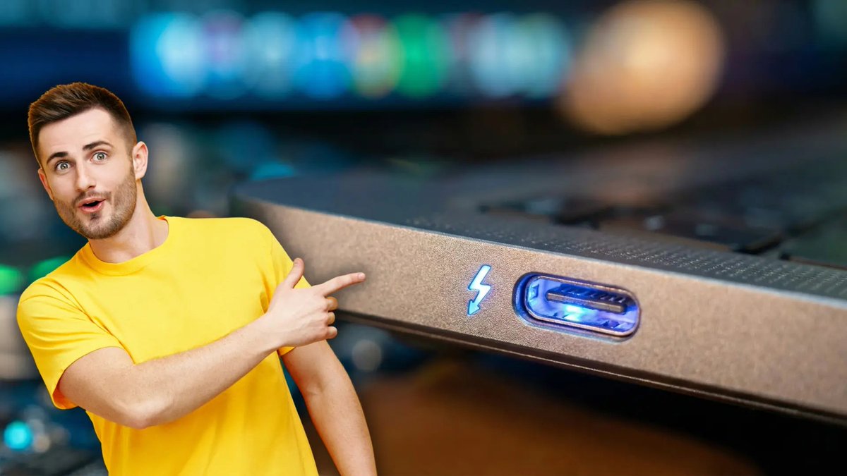 AppleX4_'s tweet image. Ese USB-C con un rayo no es “para cargar más rápido”. Ojo ahí ⚡️
Es Thunderbolt: más velocidad, más potencia y menos cuellos de botella en tu PC.
¿Sabes si tu portátil tiene uno… o llevas años sin exprimirlo?
#Thunderbolt #USBc #Tech