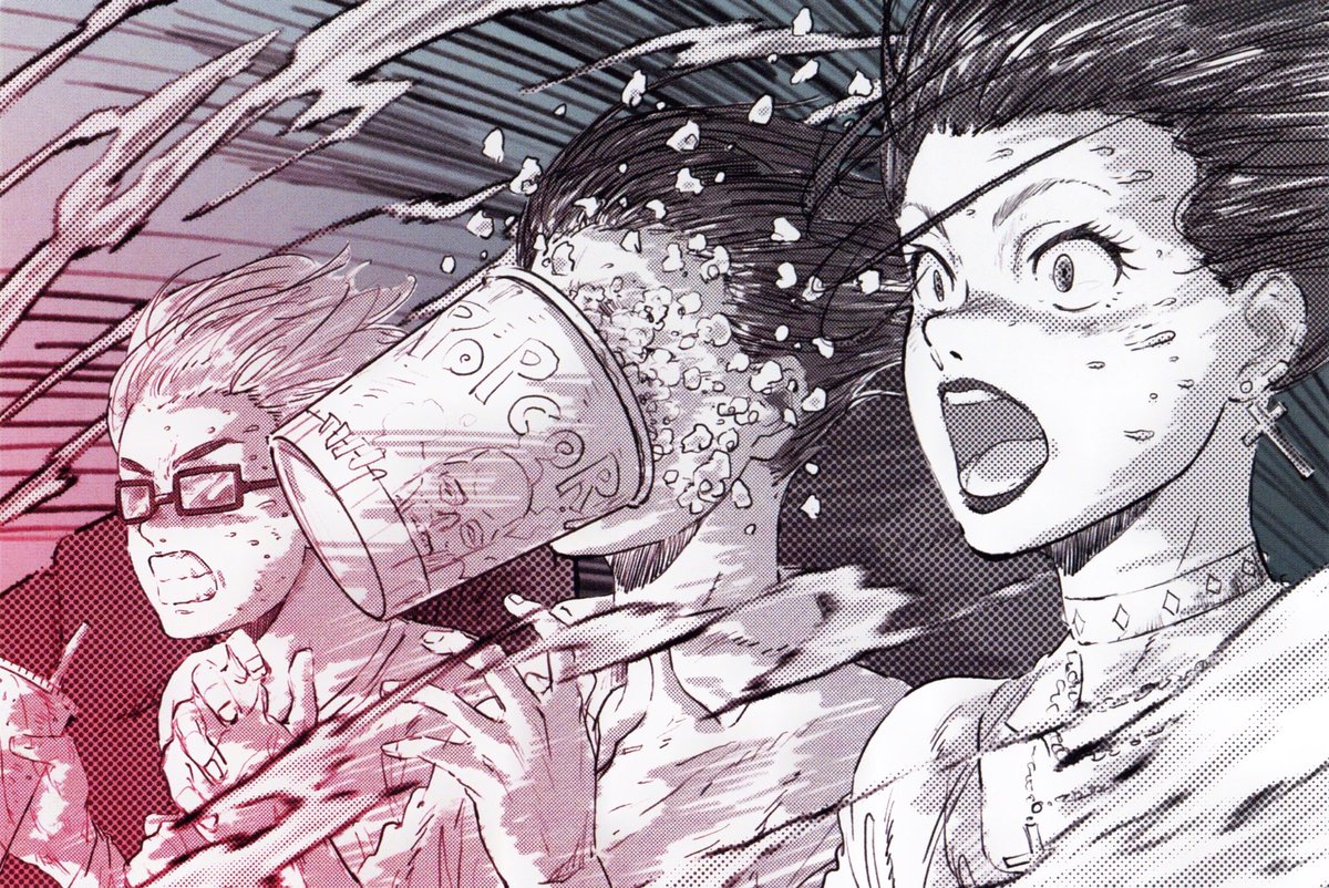 Aot6262's tweet image. New illustration by Hayashi for The Last Attack 
New / Old