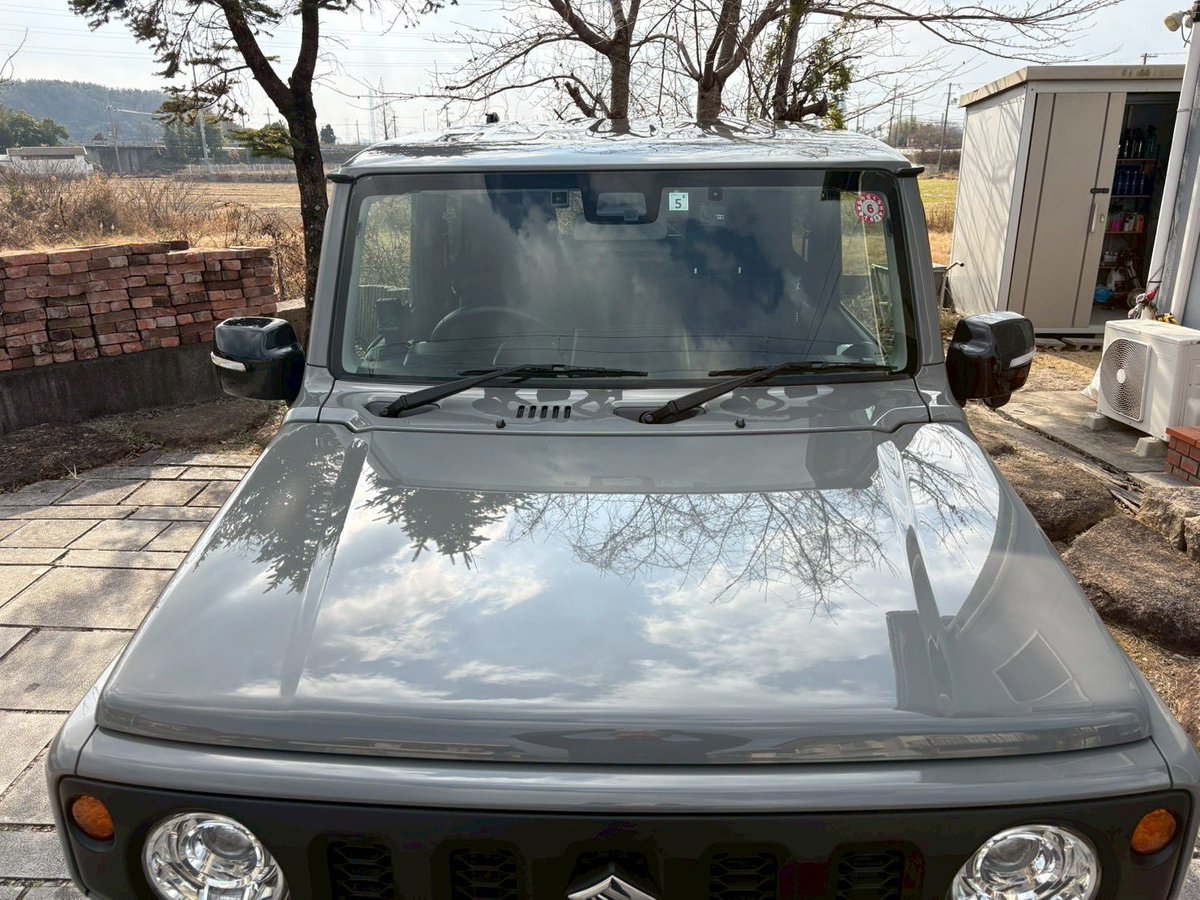 ganbarejapon1's tweet image. 今日、眠っていたGentleさんの Gloss Hack を初めて施工したけど、余りの瑞々さにびっくり！😳

塗り広げてから時間が経つと艶がビシバシ！

結構多めにspraxしましたが、
ほぼムラは無し。

楽だなー👍

#GENTLE
#GLOSSHACk