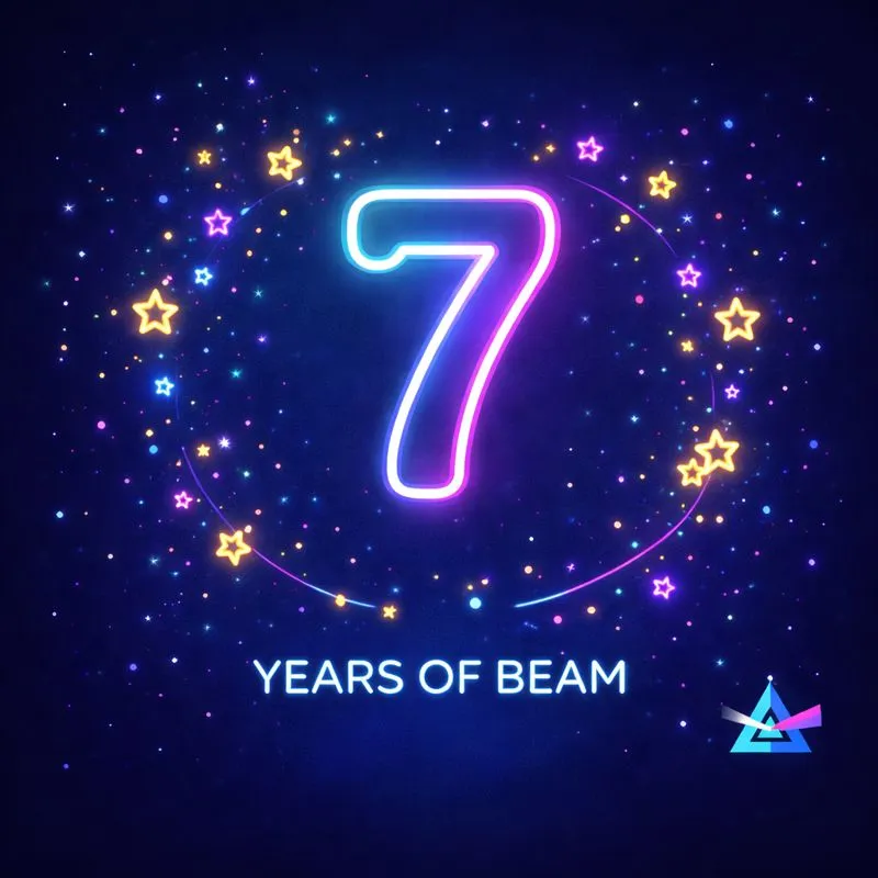 beamprivacy's tweet photo. 🔒The latest #Beam Biweekly brings the latest development updates, the community spotlight, and more.

Read the special 7th Anniversary Edition:
 👉https://t.co/ggFmAuGhnr https://t.co/K1DbPG8Ckg