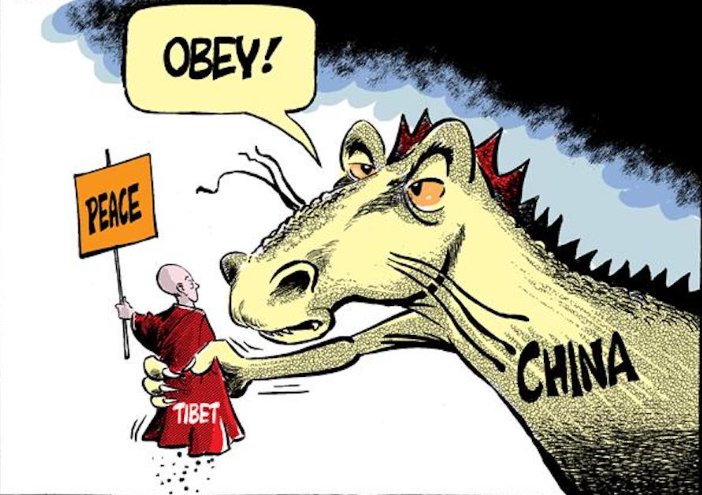 China’s policies limit Tibetan access to monasteries, restrict religious education, and monitor spiritual leaders. Faith is treated as a political threat rather than a fundamental right.
<a href="/ChoedakShinglo/">Choedak Shinglo</a> <a href="/Tenam108/">Tenzin Namgyal</a>