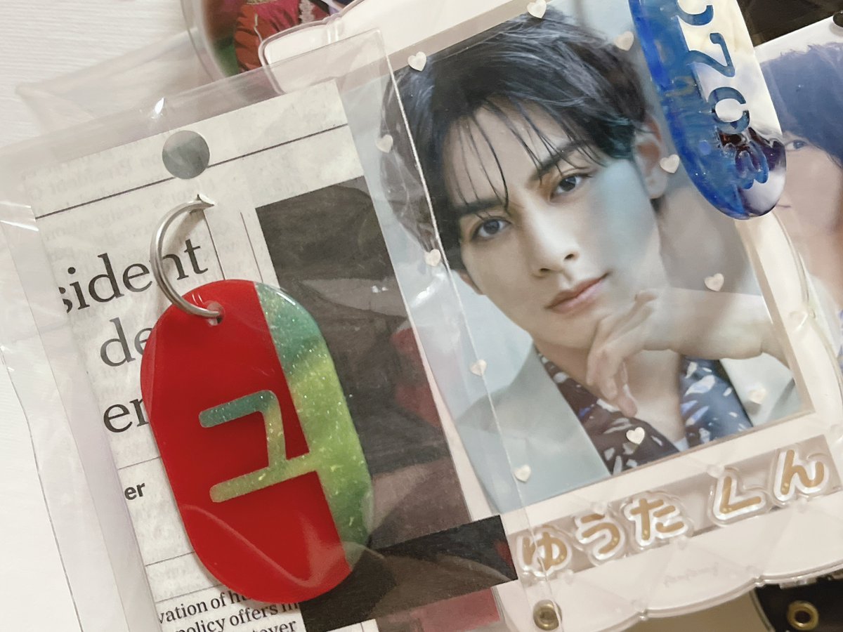 カタカナプレート購入した🙌 色合いがぶぜんで嬉しい❤️💚