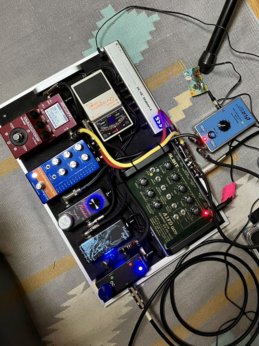 Violence Booster ベースエフェクター Valkyrie Spear / Violence Booster レビュー その1 | しわすはやさ