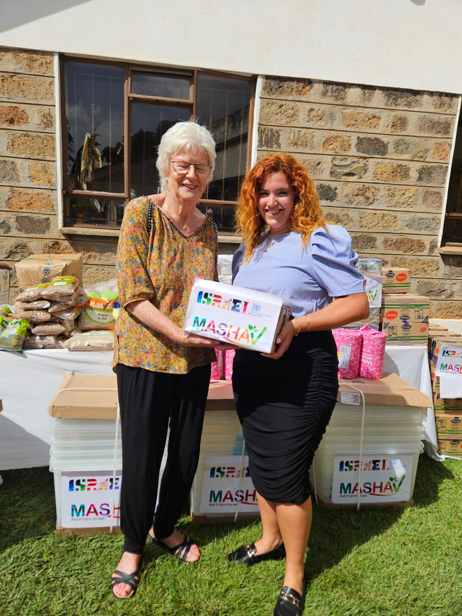 IsraelinKenya's tweet image. H.E. @GideonBehar and Deputy @arielbh5  recently visited Hope House Babies Home to make #Christmas2025 donation in support of their work of caring for abandoned and vulnerable babies.

Hope House provides a safe, loving environment and essential care for infants, helping give