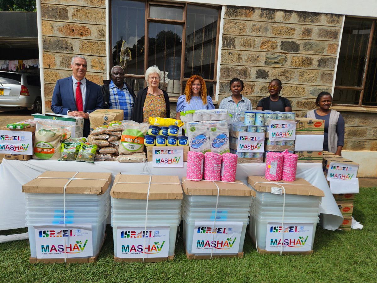 IsraelinKenya's tweet image. H.E. @GideonBehar and Deputy @arielbh5  recently visited Hope House Babies Home to make #Christmas2025 donation in support of their work of caring for abandoned and vulnerable babies.

Hope House provides a safe, loving environment and essential care for infants, helping give