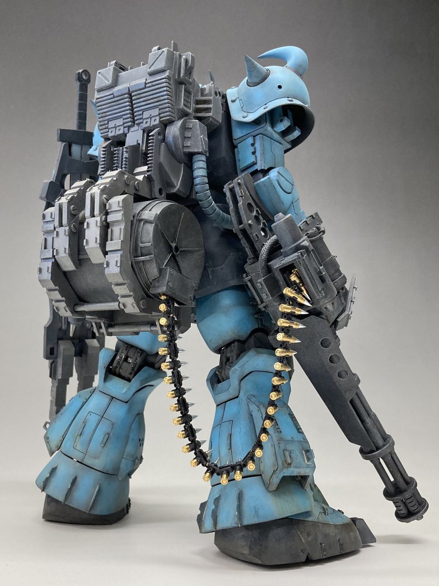 kenou4415's tweet image. #はじめましてこちら代表作になります
これといった代表作はないけど途中で投げたのに完成したから結構思い入れがあるのはグフカスかなw  
( ´_ゝ`)