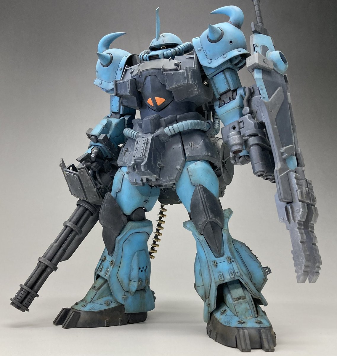 kenou4415's tweet image. #はじめましてこちら代表作になります
これといった代表作はないけど途中で投げたのに完成したから結構思い入れがあるのはグフカスかなw  
( ´_ゝ`)