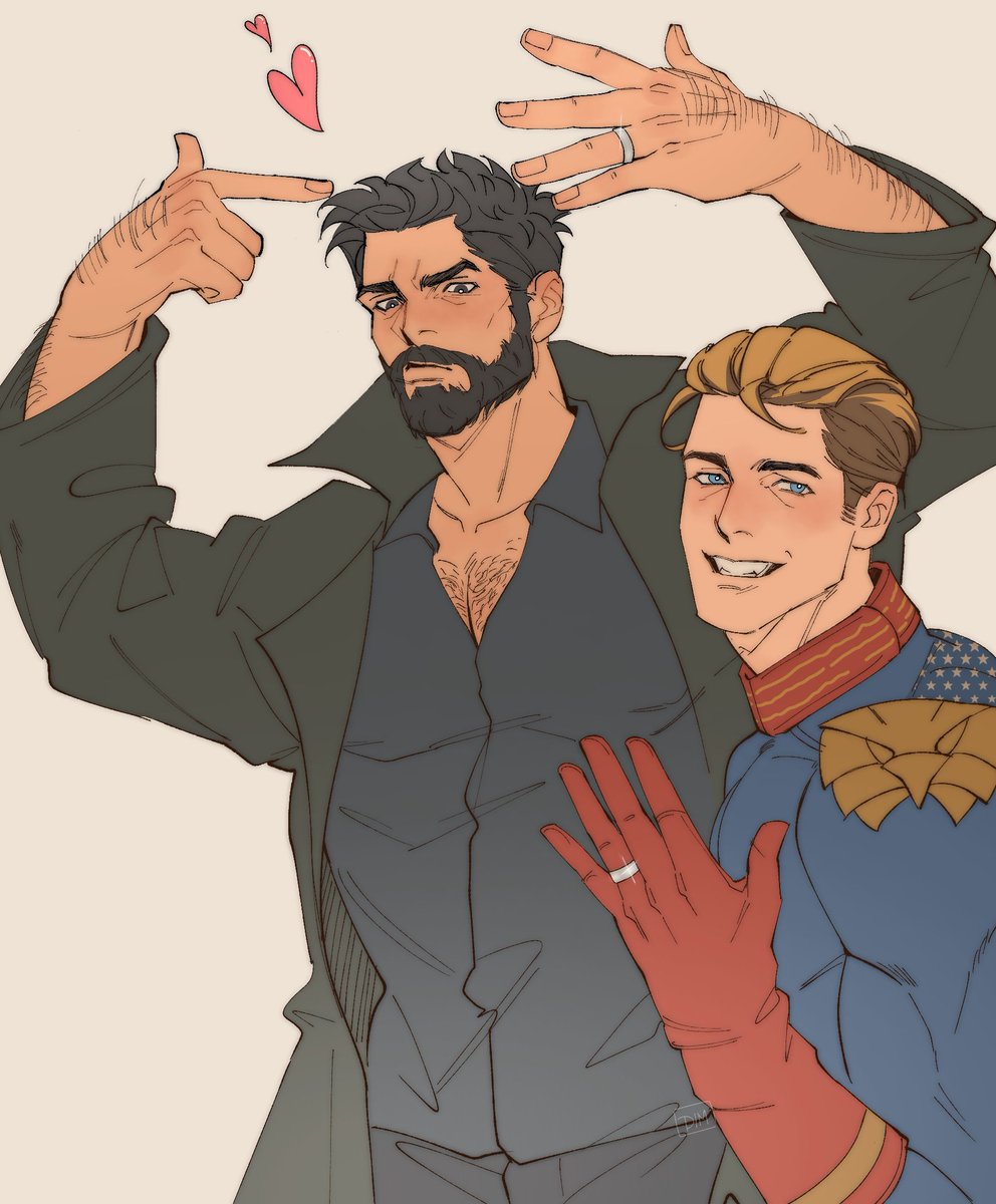 bugadobepo's tweet image. in #butchlander marriage we trust 💍