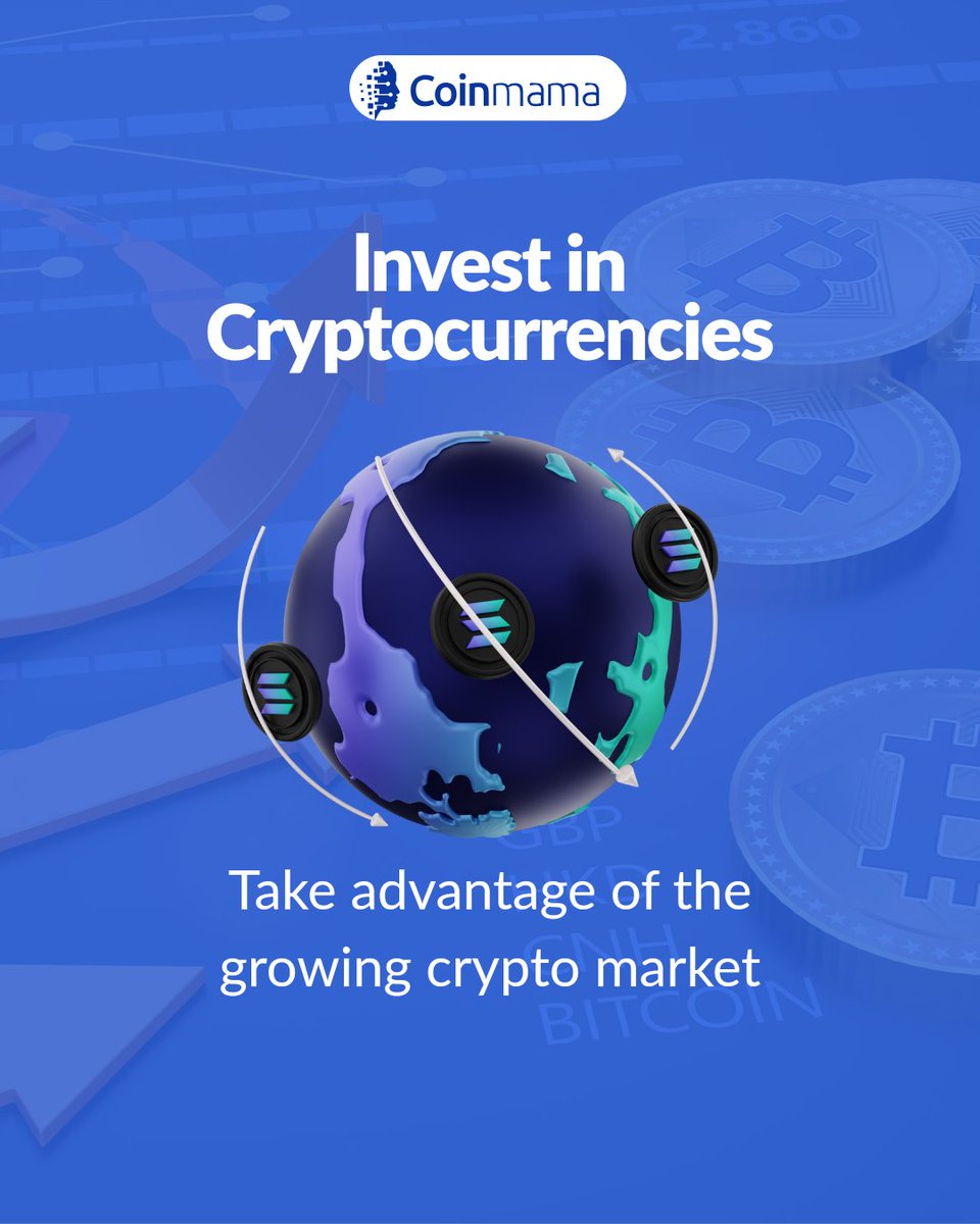 The crypto market is growing. Are you ready? 🚀 Learn how to invest wisely  and manage risks. 👉 Follow us to get started. #Coinmama #CryptoGainers  #CryptoNews2025 #CryptoMarketUpdate #Altcoins2025 #BitcoinNews  #EthereumNews #CryptoInvesting #TopGainers ...