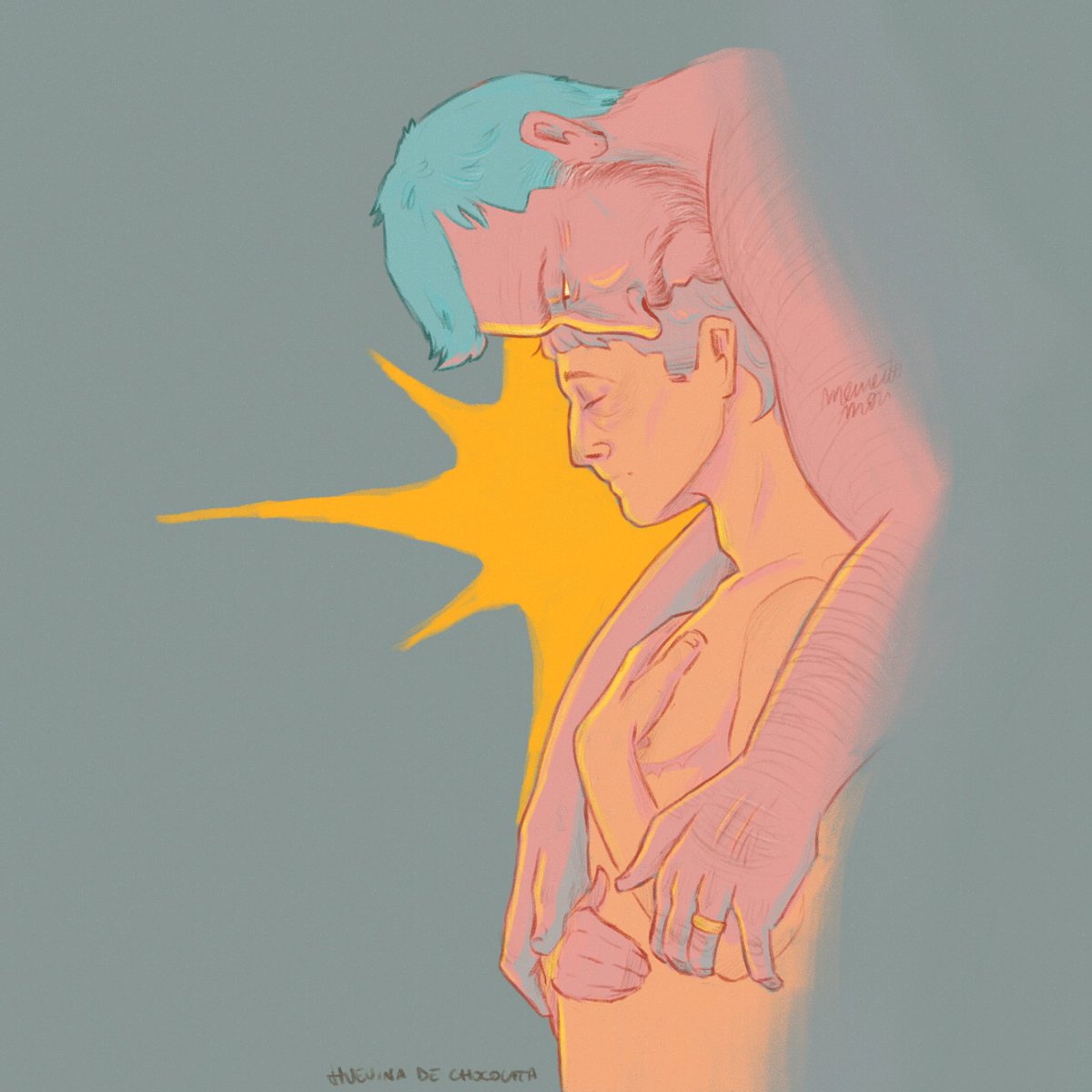 huevinadechoco's tweet image. Guiding star 

#hucklerobby #thepittfanart