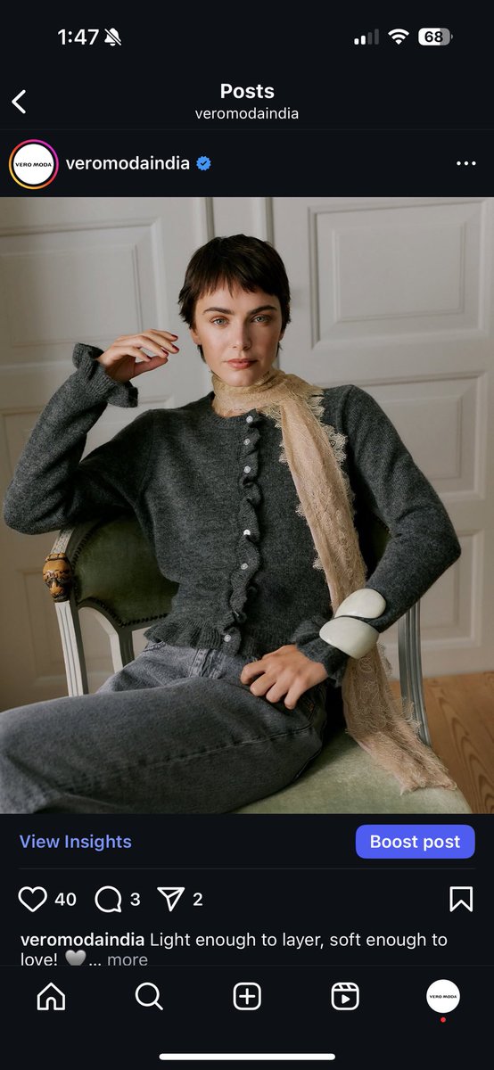 Everyday warmth, styled right. ❤️🤍​
​​
Discover cozy coats, feather-light puffers, parka jackets and more at VERO MODA stores &amp; online at veromoda.in
​
#VEROMODA #VEROMODAIndia #VEROMODAWomen #VEROMODABeyondWarmth #BeyondWarmth #HeavyWinter #NewArrivals