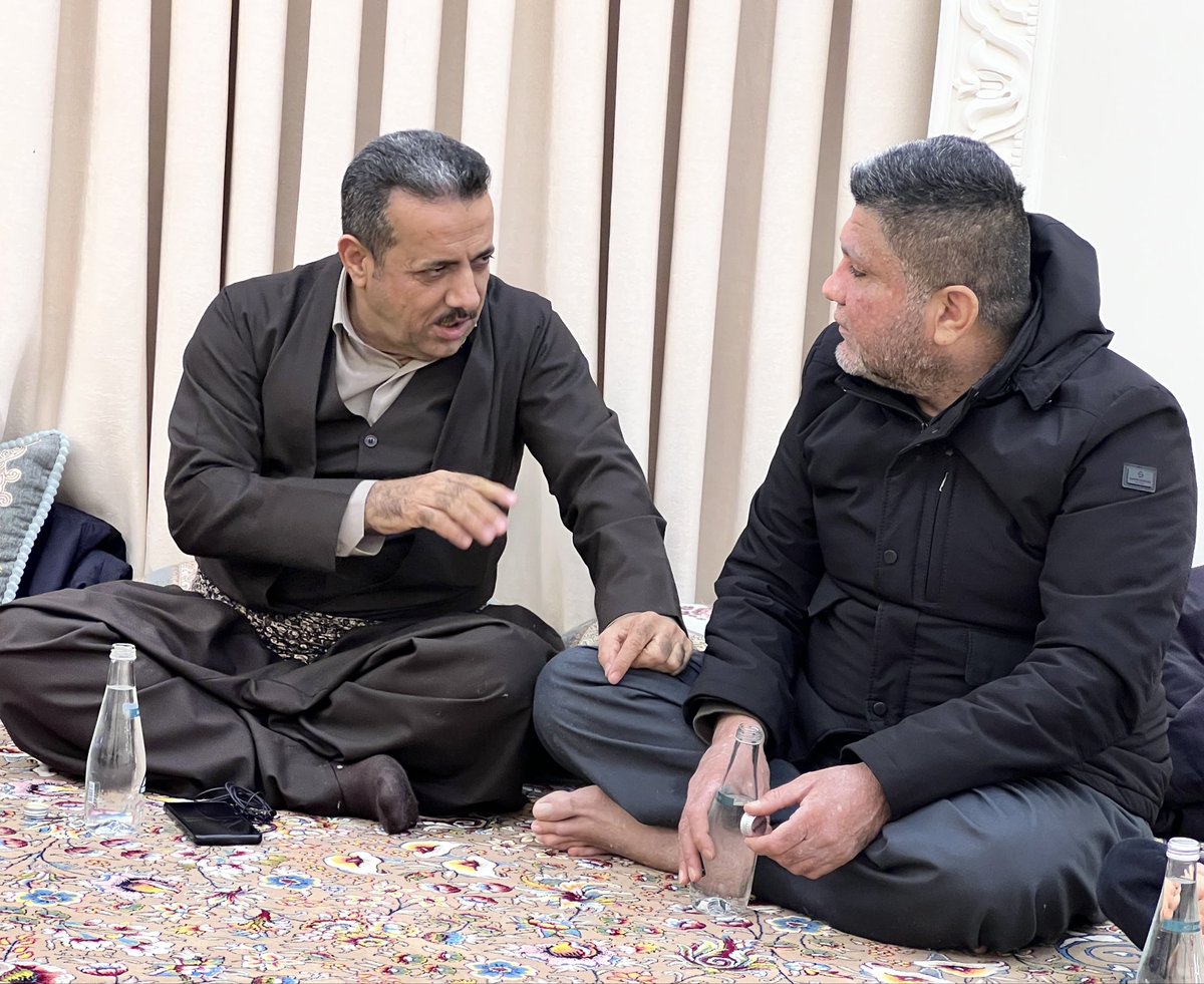 hamatalll's tweet photo. عەمید عەلی ئەسعەد ئەحمەدئاغا
لەگەڵ كاك تاهیری برای تەشریفیان هێنا 
زۆر  شەرفمەند و سەربەرزبوم https://t.co/l4BRVrsV6U