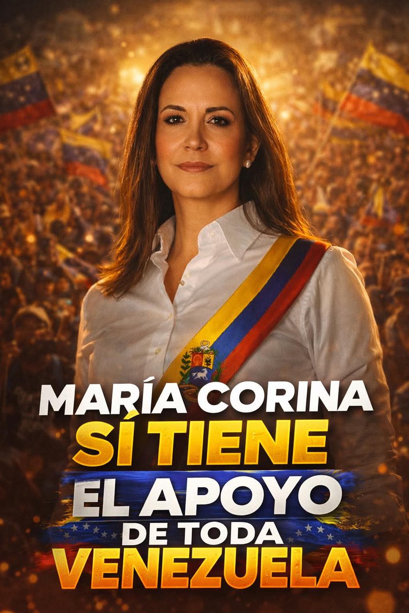Elizza0606's tweet image. Hasta el Final contigo @MariaCorinaYA