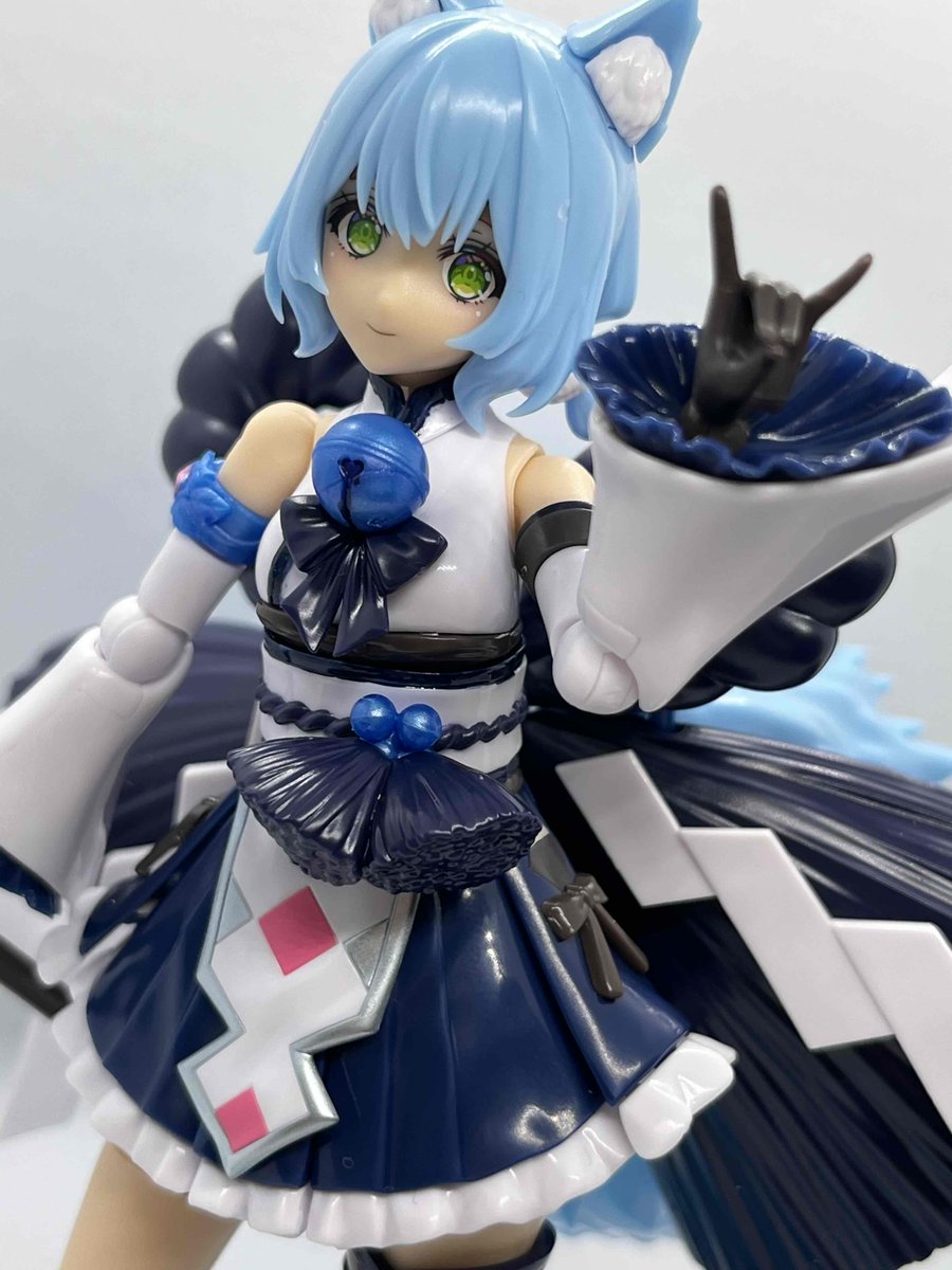 アルカナディアのユクモReACT-C、組み立てました！和装かわいい…。取説