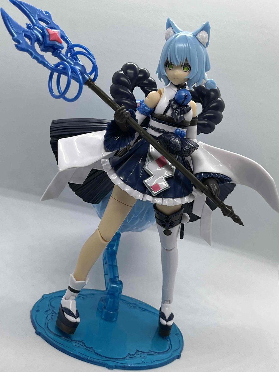 アルカナディアのユクモReACT-C、組み立てました！和装かわいい…。取説