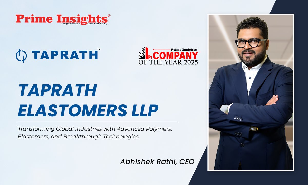 Taprath Elastomers LLP

primeinsights.in/taprath-elasto…

#taprathelastomers #polymers #technology #menufacturer #materialsengineering #innovation #Leadership #growth #success