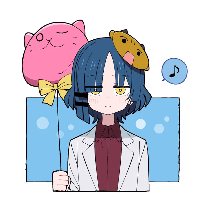 意外と文化祭楽しんでるリョウさん
