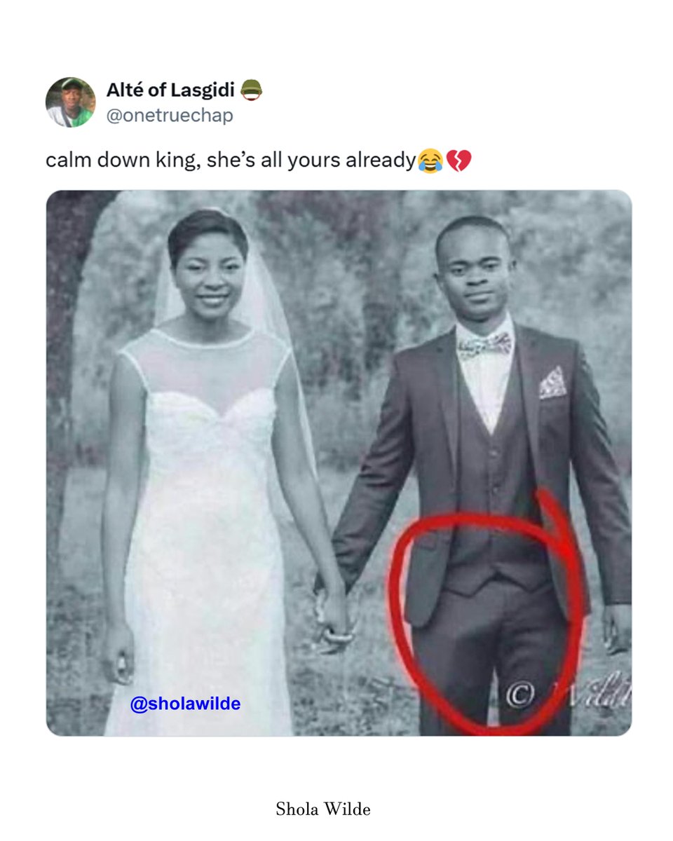 SholaWilde's tweet image. #calmdown