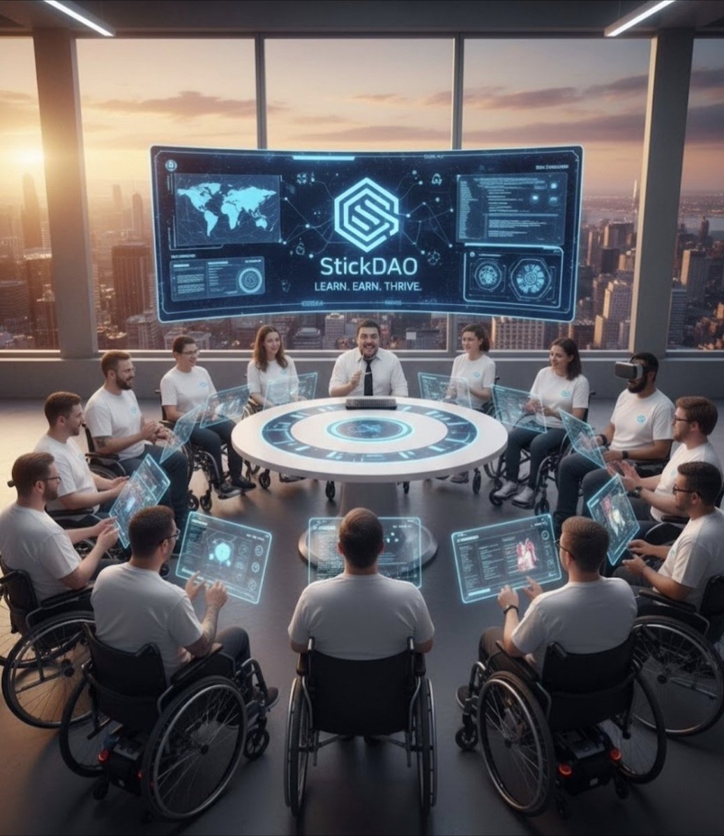 Fast_Racerr's tweet image. Physical boundaries are just temporary; Web3 is freedom! 🌍

Our founder, @0xstickman, is building a sustainable ecosystem for individuals with disabilities by uniting his personal experiences under the roof of @stick_dao. You are in the right place to learn, create, and earn.…