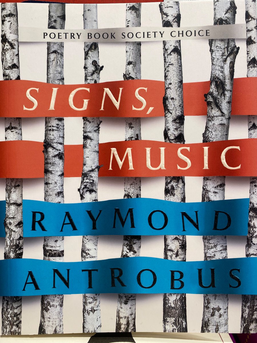 This month’s reading: 

SIGNS, MUSIC
by Raymond Antrobus

<a href="/PoetryBookSoc/">PoetryBookSoc</a> choice.

#poetry #poems #books  <a href="/PoetrySociety/">The Poetry Society</a>