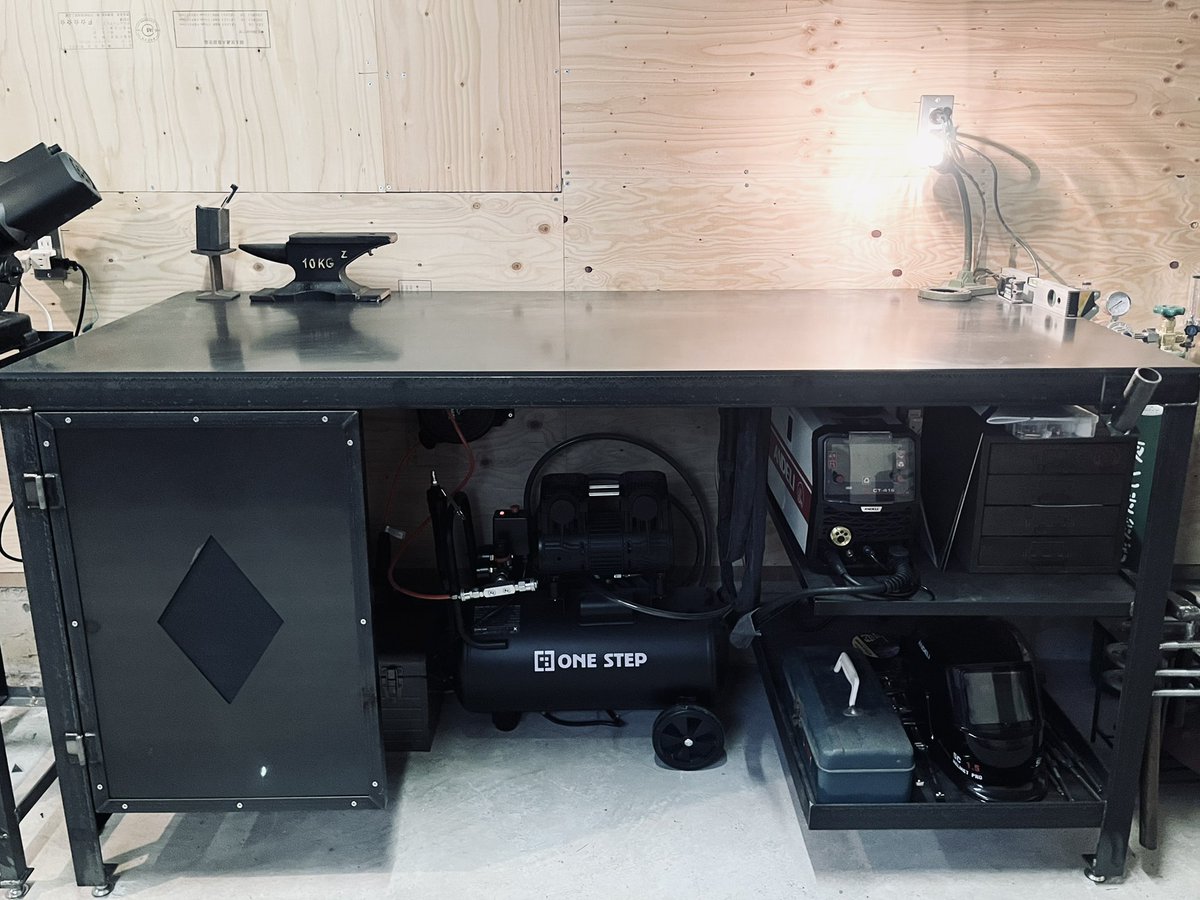 pinstriper524's tweet photo. 2026
元旦からアトリエの定盤製作でスタート https://t.co/t8Sk6jPwxN