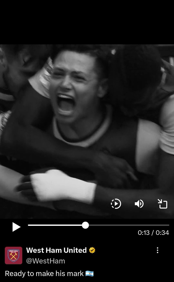 upperclass951's tweet image. Video di presentazione del Taty perfetto. Bravi Hammers ⚒️