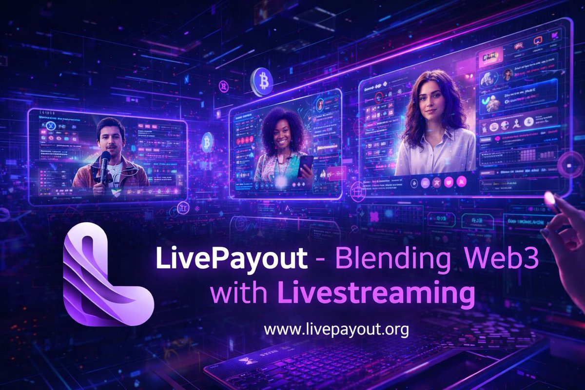 Think <a href="/Livepayout/">Live Payout</a> – one of the most advanced livestreaming platform on the Web3 space. Think real‑time payouts, and token‑powered perks. This is the start of the next global streaming takeover. 🌎✨️🪙

Sign up:

livepayout.org

#Web3 #Gaming #LivePayout #Solana