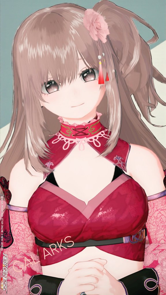 #PSO2NGS_SS  #ぷそかおようび 
(*´▽`人)