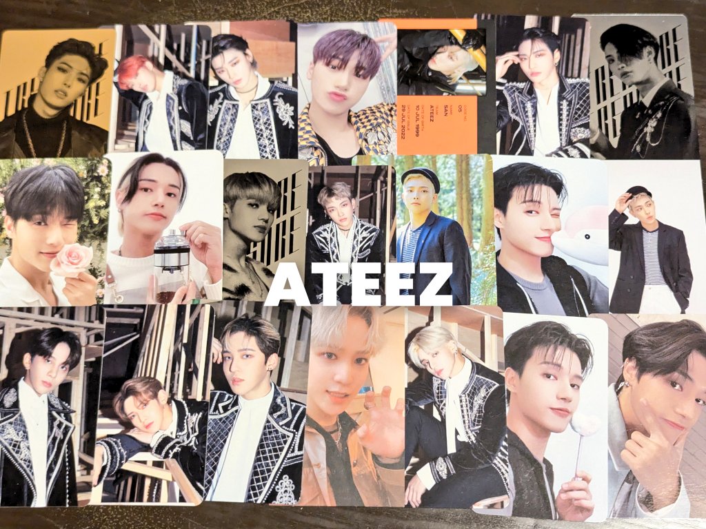 【 #ATEEZ 】 トレカが入荷しました❢ AKIBAカルチャーズZONE 6F で