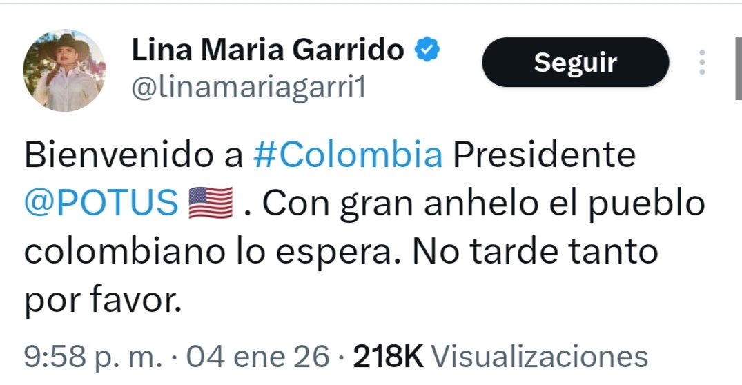 sandra_chindoy's tweet image. 🔴Vean esto. La traidora @linamariagarri1 le pide a EEUU derramamar sangre colombiana.
Hay personas tan ignorantes y vendidas que no se dan cuenta que las invasiones de EEUU no se hacen con flores sino con balas y bombas. ANHELAMOS QUE GENTE COMO USTED JAMÁS VUELVA AL CONGRESO.