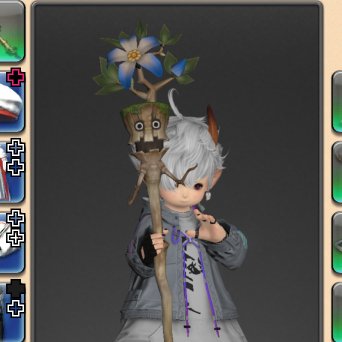 이거 왜 점점 자라는 것 같지 (다 다른 무기입니다)