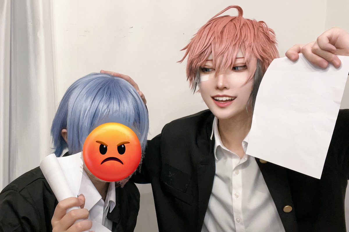 kareno____'s tweet image. ⚠︎cos.すごい煽り顔