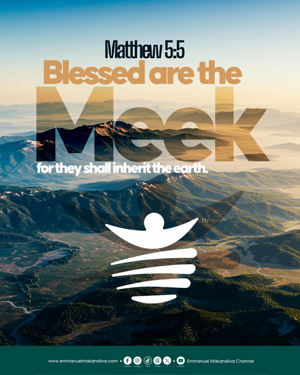 Meekness is a character, a personality, a calmness of the spirit that puts you in the right position to be able to inherit the earth. 

It is a mild inherent character that positions you to hear the language of the earth, and when you can do that you will see that this earth that