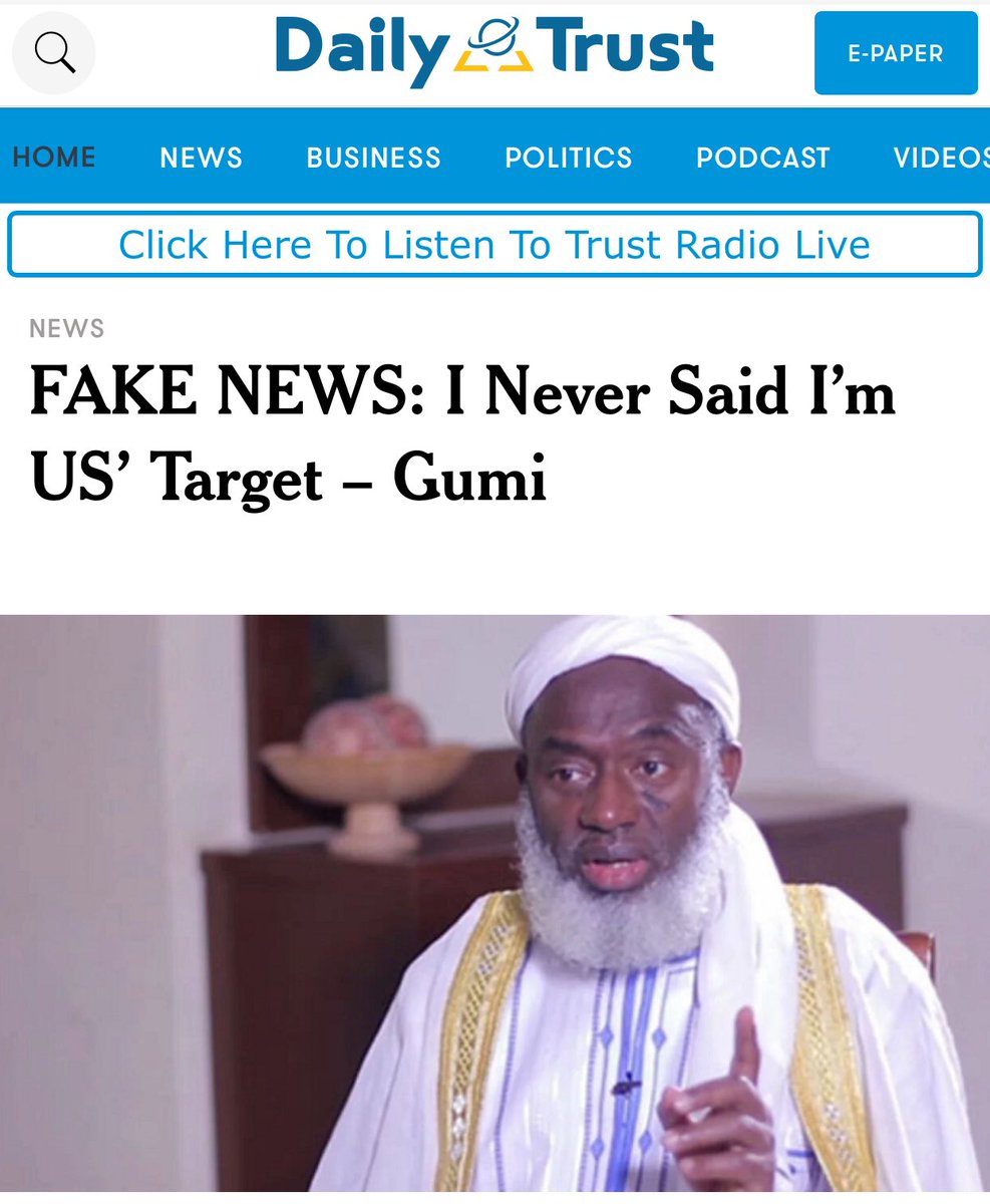 Bulamacartoons's tweet image. “I advise all news agencies that reported the fake news to publicly retract it and tender their apologies,” - Gumi