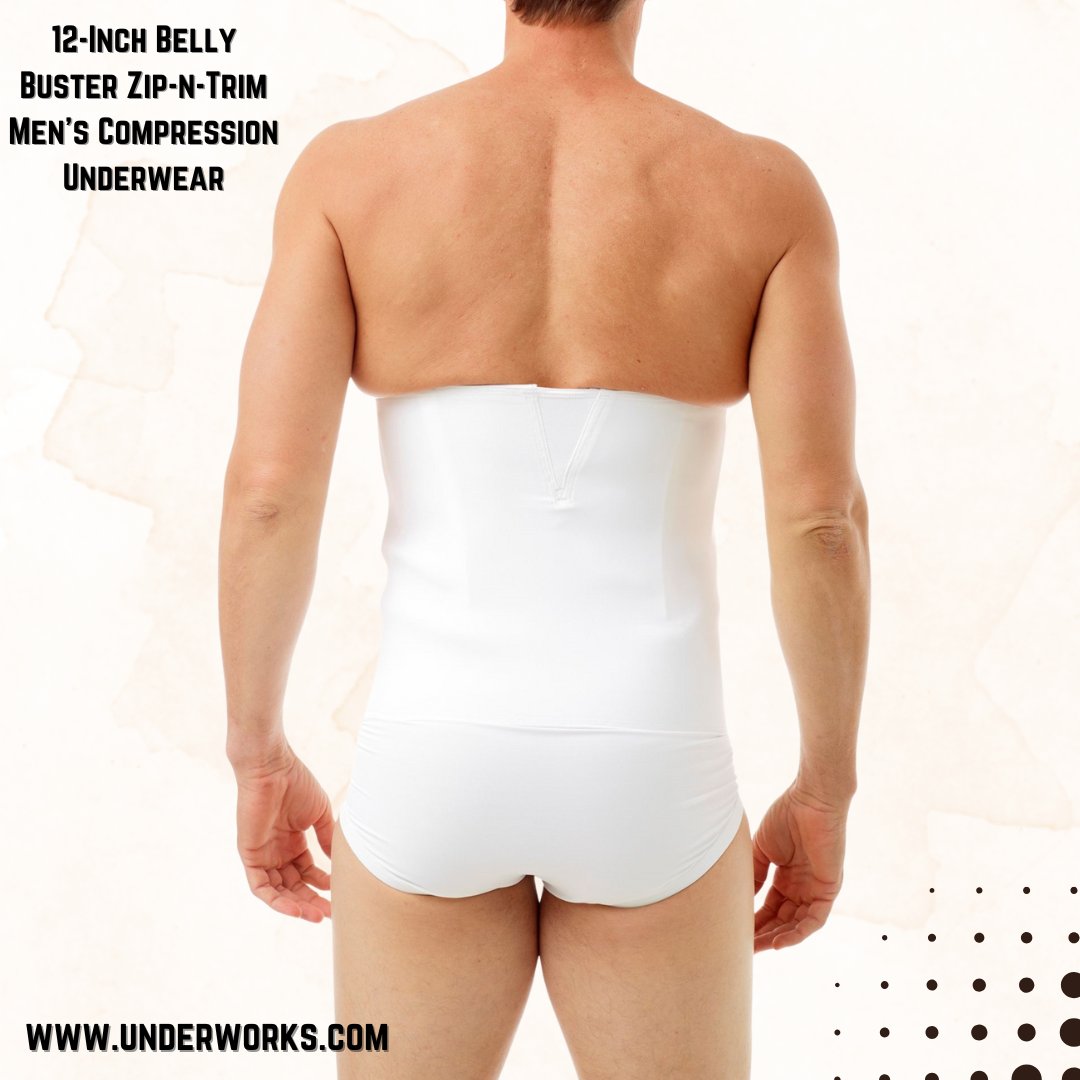 UnderworksStore's tweet image. Smoother waist and flatter tummy with a secure all day fit. This high waist zip brief shapes the midsection improves posture and disappears under clothes.
underworks.com/12-inch-belly-…

#TummyControl #WaistShaping #SmoothSilhouette #Shapewear #MensShapewear