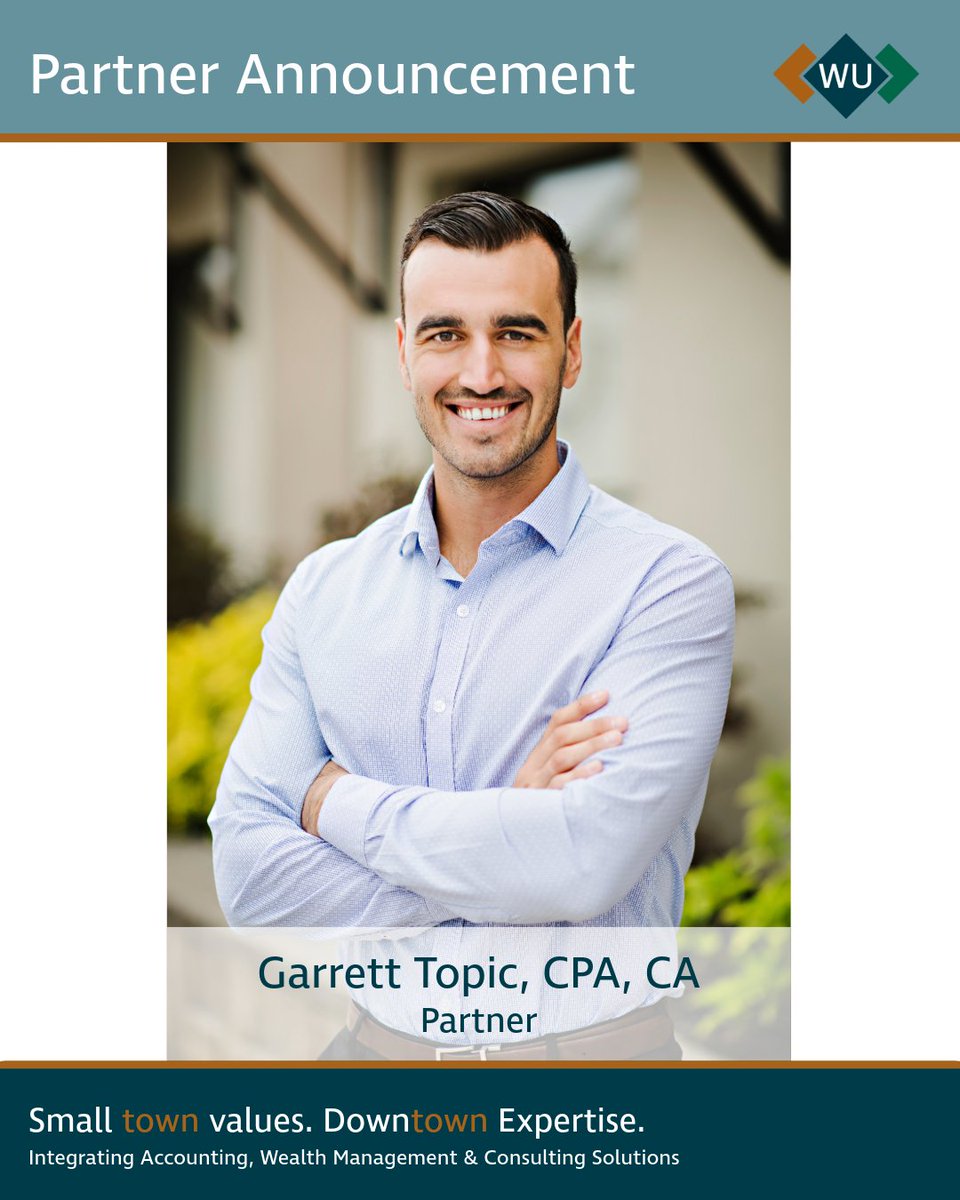 Congratulations to Rita Cole and Garrett Topic on their progressions to Partner positions within the firm!

We’re grateful for their continued dedication, leadership, and contributions to the W&amp;U team.