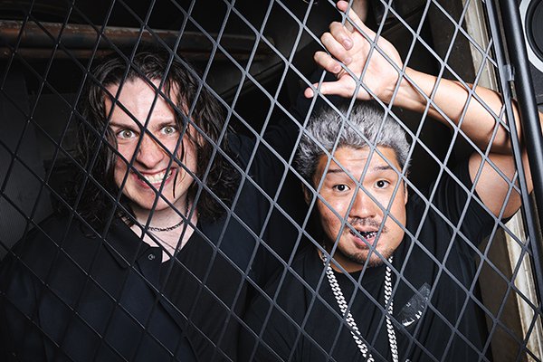 TheDrainmaker's tweet photo. Yuto-Ice just revealed during his backstage comments that Knockout Brothers are GOING NOWHERE and will represent NJPW proudly as Heavyweight tag champs. https://t.co/lK1yA2Ir1I